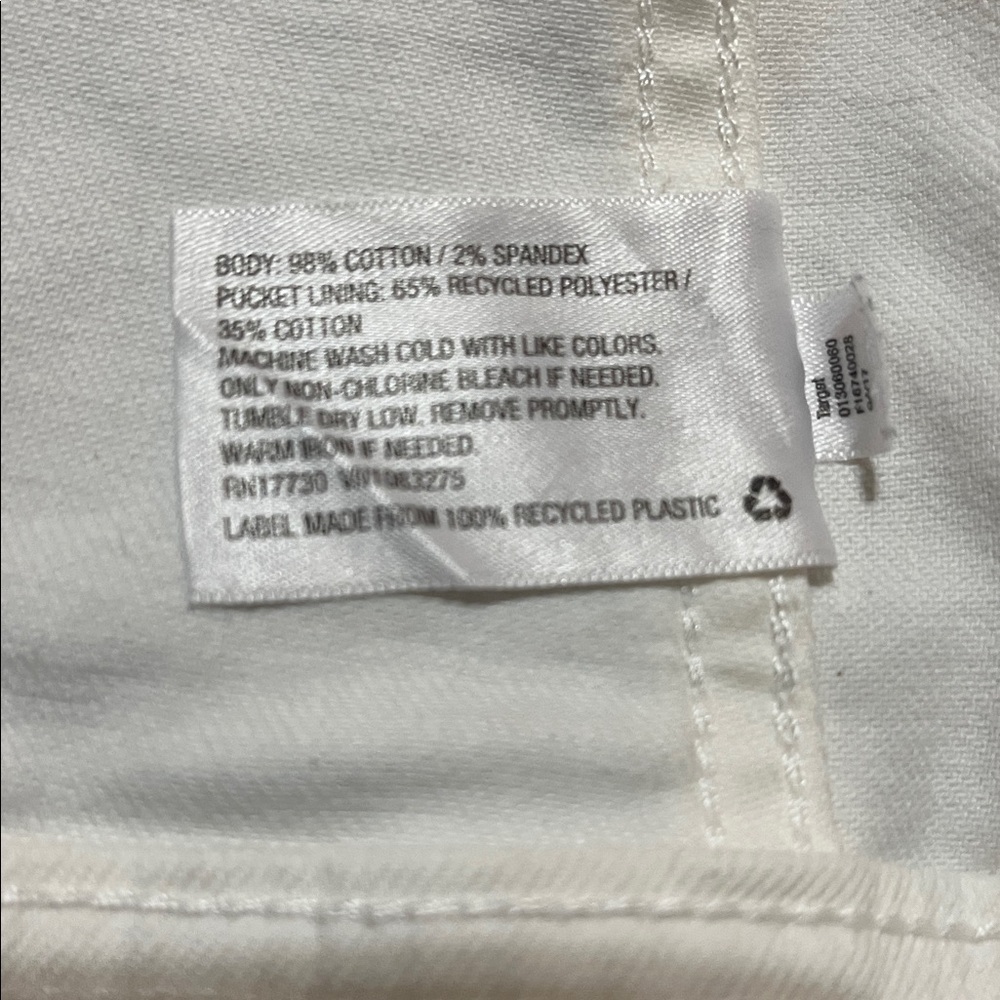 Universal Thread Cream Denim Jacket - image 4